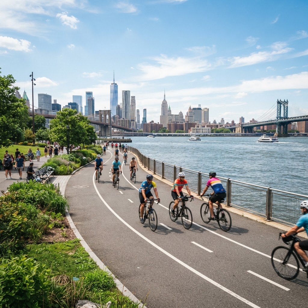 Exploring the Brooklyn Greenway: 26 Miles of Waterfront Magic