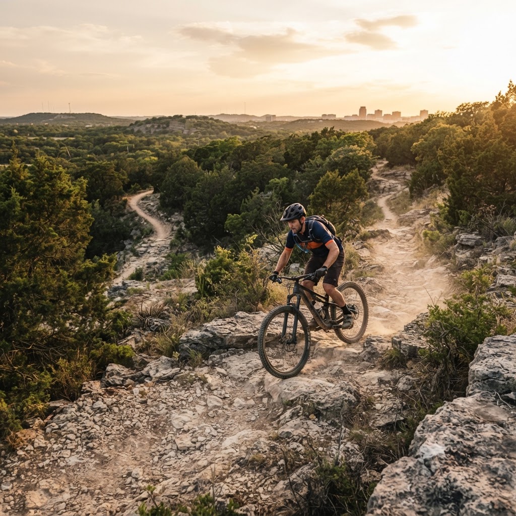 Mountain Biking at Marion Sansom Park: Fort Worth's Best Singletrack