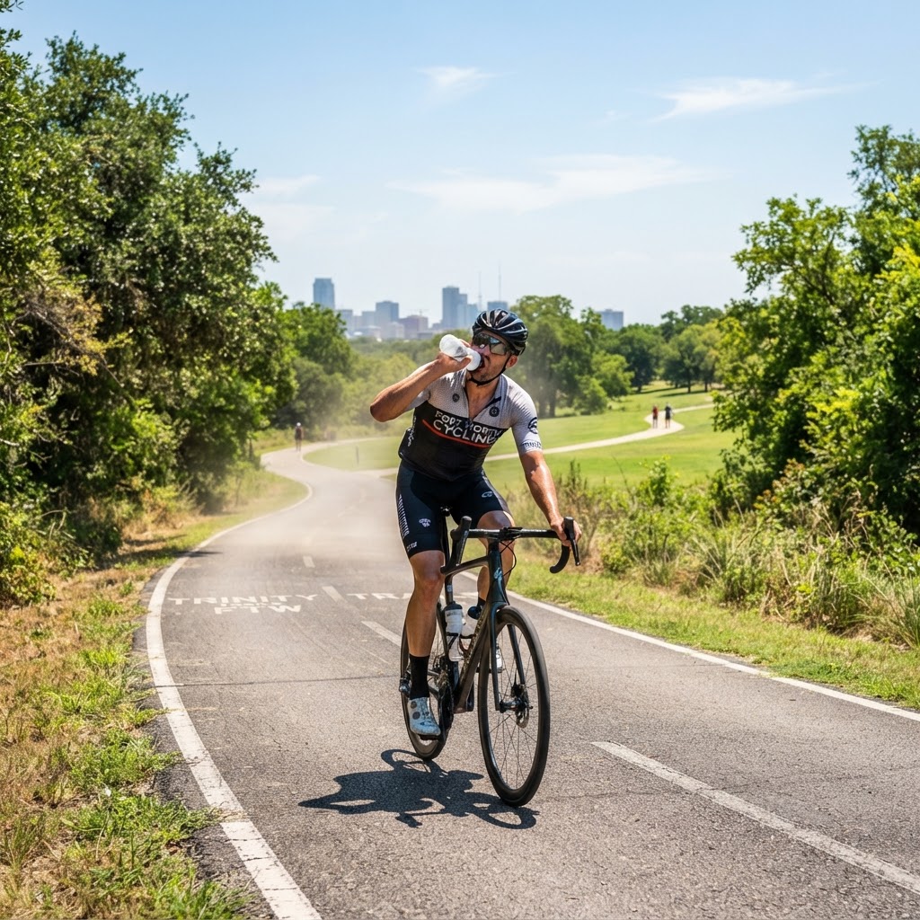 How to Ride Safely in the Texas Heat: Fort Worth Cycling Tips