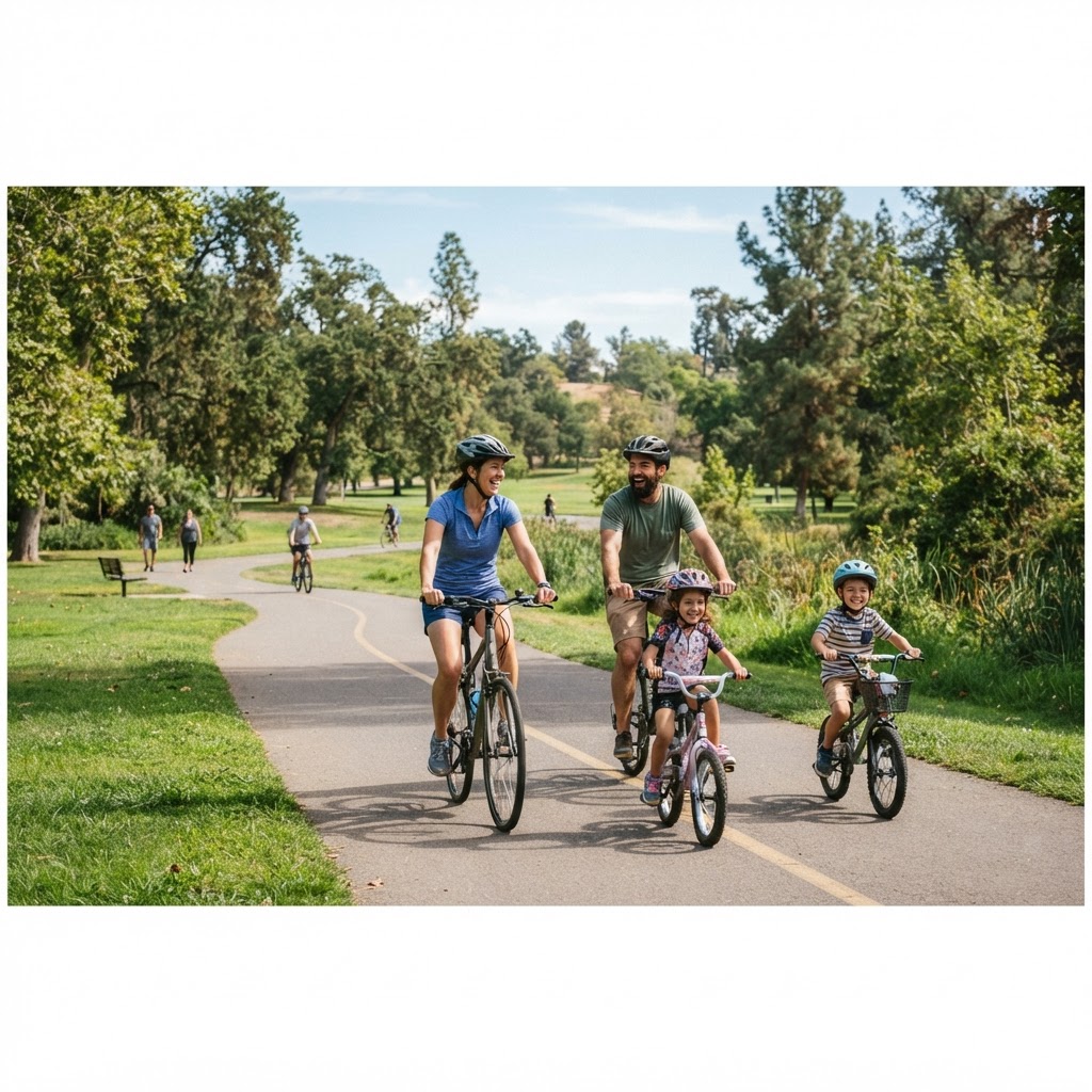 Family Cycling in Fresno: Best Trails and Parks for Kids