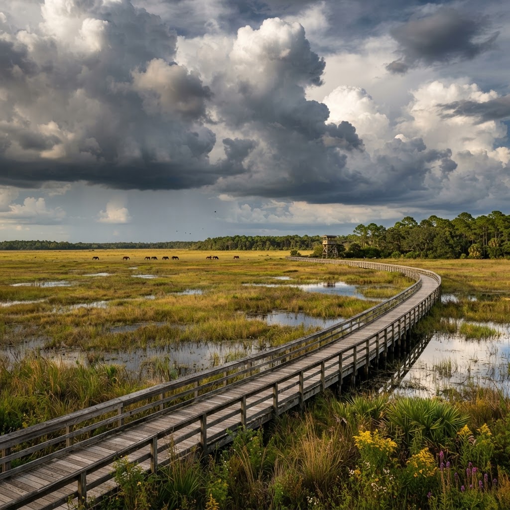 Cycling trail