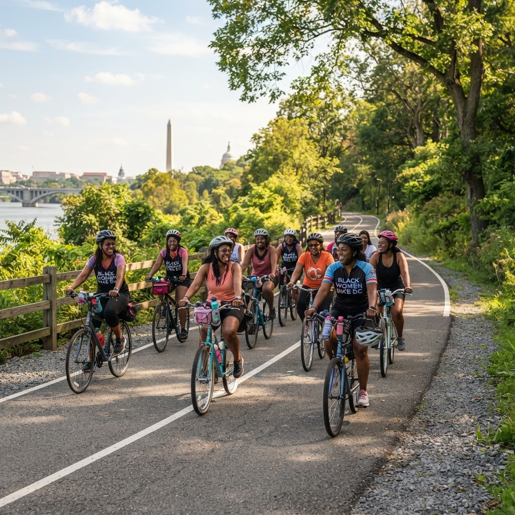 Black Women Bike DC