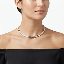 Radiant Diamond Collar