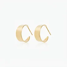 Small Tapered Hoops