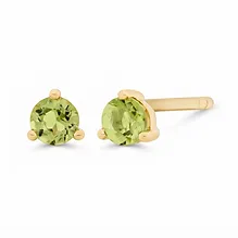 Birthstone Studs - Peridot