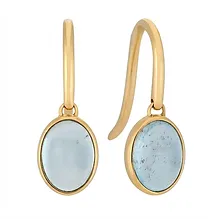Aquamarine Dangle Earrings