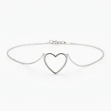 Open Heart Necklace