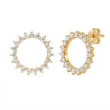 Sol Lab Diamond Stud Earrings