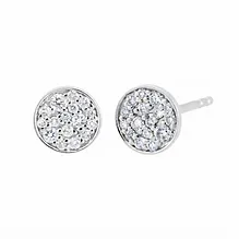 Pavé Lab Diamond Studs