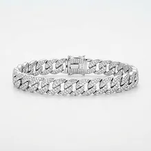 Pavé Cuban Link Bracelet