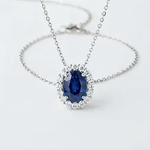 Midnight Sapphire Necklace