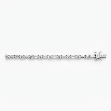 Delicate Diamond Station Bracelet