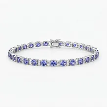 Tanzanite Tennis Bracelet