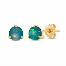 Birthstone Studs - Opal