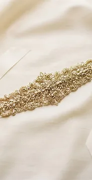Metal Beaded Belt