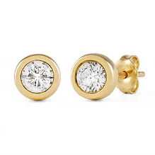 5mm Lab Diamond Bubble Studs