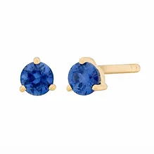 Birthstone Studs - Sapphire