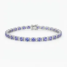 Tanzanite Tennis Bracelet