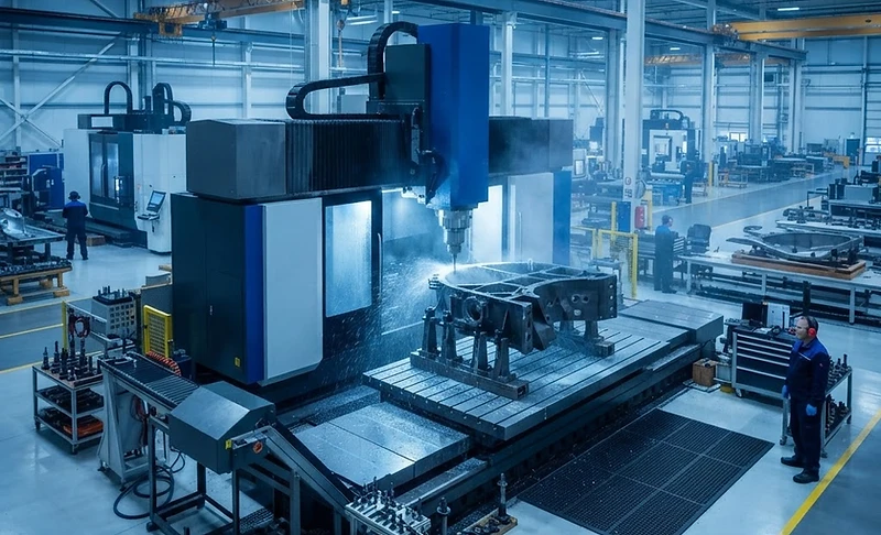Manufacturing trade show floor
