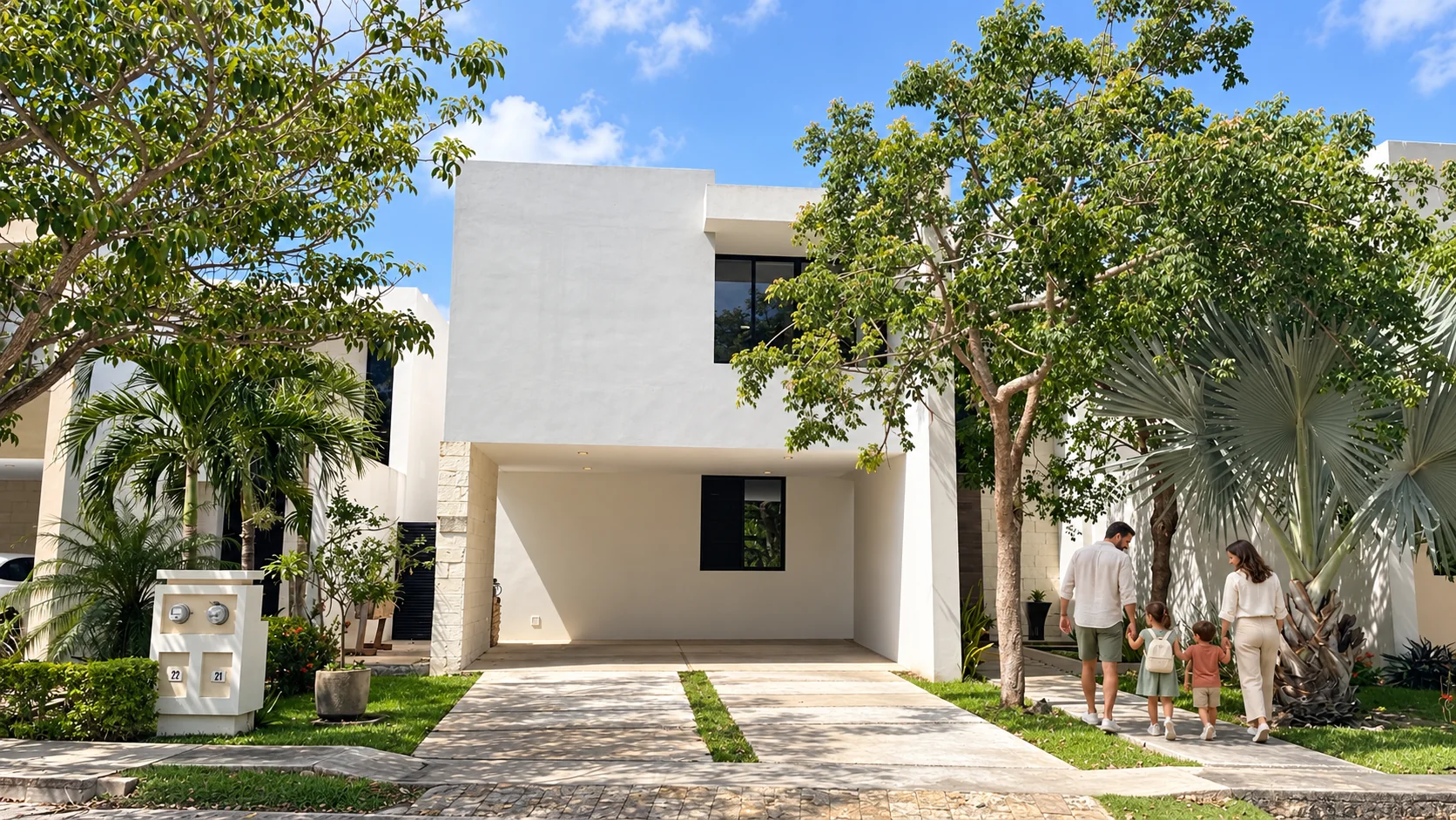 Casa Loto Privada Parque Central Cholul — Imágenes 1