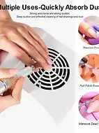 Colector de Praf pentru Unghii cu Ventilator 858-M1 thumbnail 2