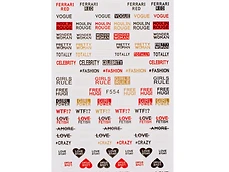 Manichiura Statement: Texte Fashion precum VOGUE pe Unghii - articol blog manichiura profesionala