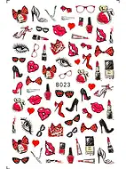 Sticker Model Unghii Beauty B023 thumbnail 1