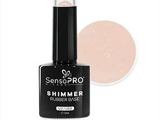 Intretinere Si Durata: SensoPRO Milano Shimmer Rubber Base Nude - articol blog manichiura profesionala