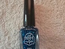 Oja 1001 de Nopti Albastru cu Sclipici 15ml - Recenzie si Pareri - articol blog manichiura profesionala