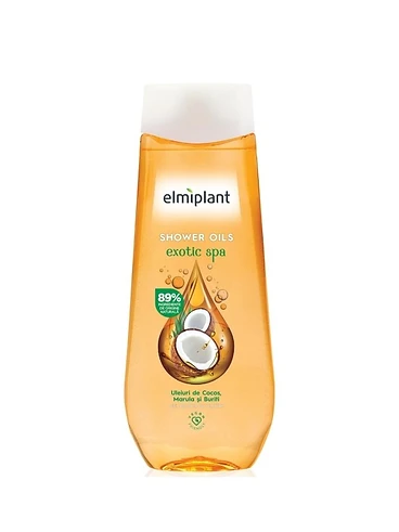 Gel de Dus elmiplant Exotic Spa Cocos Marula Buriti Exotic Spa - Cocos Marula Buriti 89% Natural - Ritual de Dus produs profesional manichiura