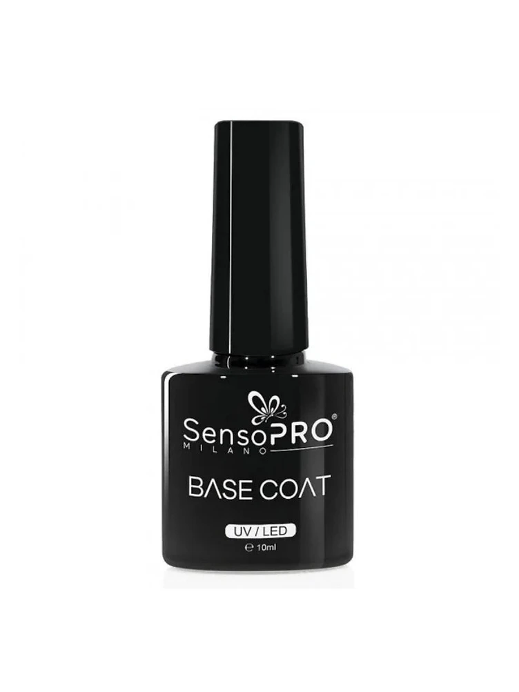 SensoPRO Milano Base Coat Base Coat - Transparent Adeziv - Esența Gloss produs manichiura profesionala