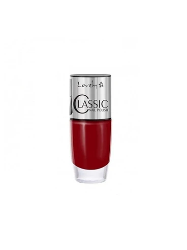 Lovely Classic Nail Polish Red Red - Rosu Intens Clasic - Cromatica Rapida produs profesional manichiura
