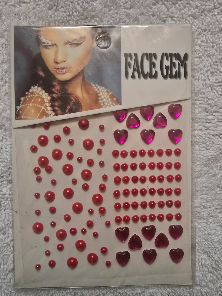 Stickeri Decorativi pentru Corp si Fata Roz si Roz Perlat - Accesorii Par, Corp si Unghii produs manichiura profesionala