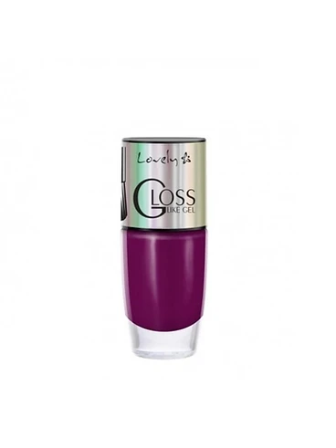 Lovely Gloss Like Gel Plum Plum - Violet Profund - Cromatica Rapida produs profesional manichiura