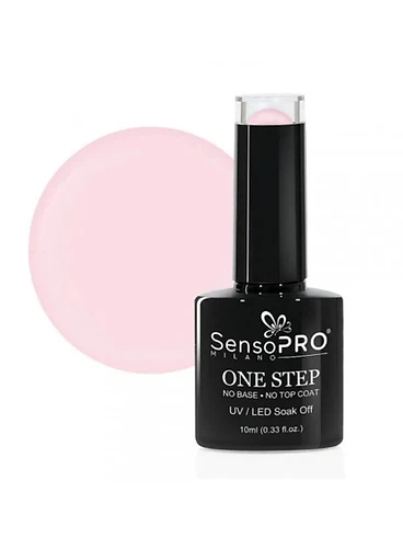 SensoPRO Milano One Step Pink Pastel Pink Pastel - Roz Pastel Delicat - Esența Gloss produs profesional manichiura