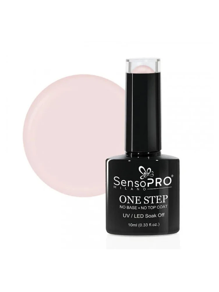 SensoPRO Milano One Step Roz Pal Roz Pal - Pink Pastel - Esența Gloss produs manichiura profesionala