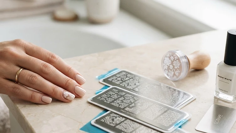 Stamping pentru Unghii: Ghidul Complet al Placilor de Stampat - ghid manichiura profesionala Vernis Architect