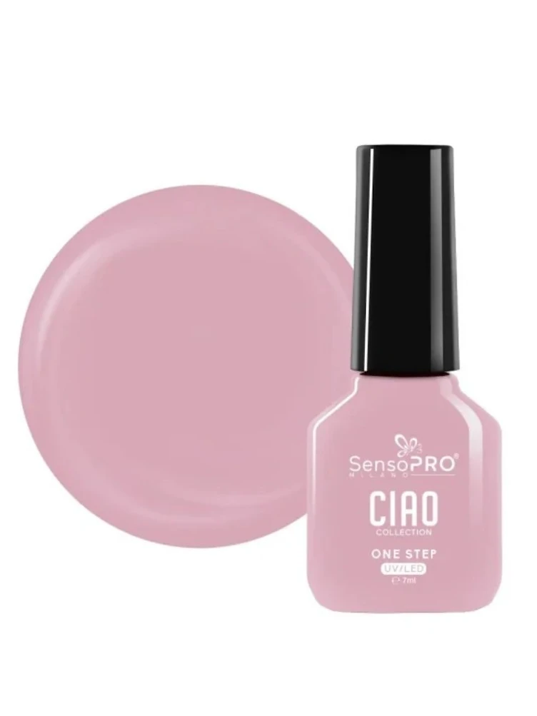SensoPRO Milano Ciao Collection Pink Dusty Pink - Roz Prafuit Ciao Collection - Esența Gloss produs manichiura profesionala