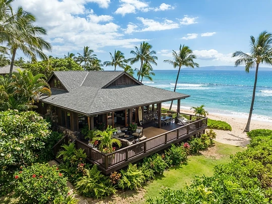 Oceanfront vacation rental