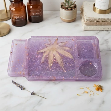 Purple Heyze Tray Set