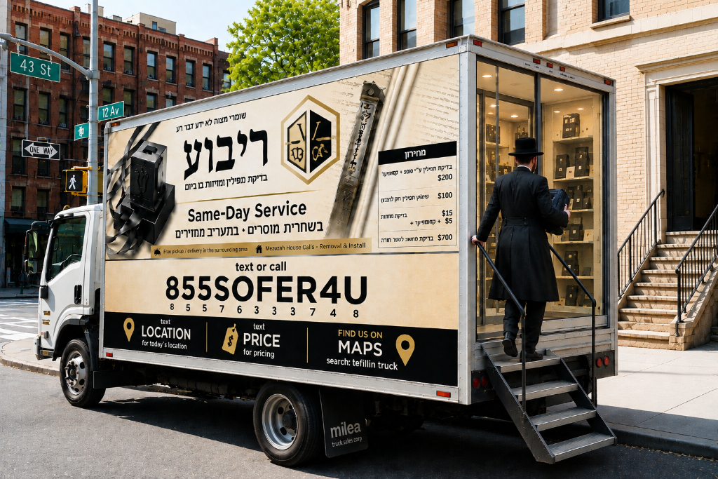 Tefillin Truck