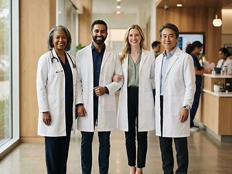 Equipo médico de Con Salud Atención Integral