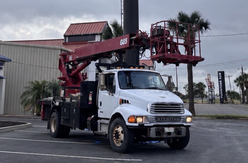 Cortes Contracting Services Elliott G85 — Aerial Work Platform & Crane · Up to 85' Working Height