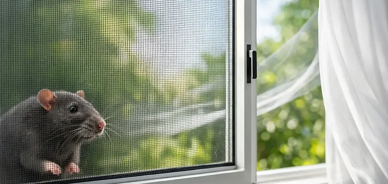 Metal Mesh Window Screens That Let Fresh Air In