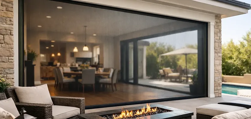 VistaView Large Opening Patio Screens: Enjoy the View Without the Bugs