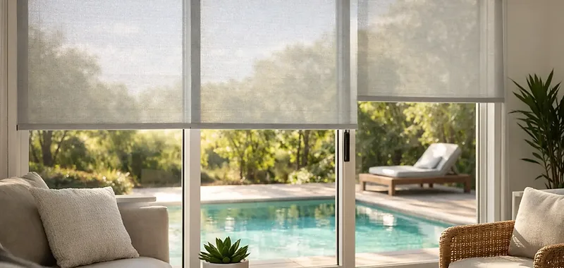 Roller Shades for UV Protection: Manage Glare and Protect Your Interior