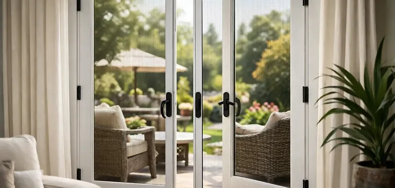 Retractable Screens for French Doors: RetractaView vs. VistaView