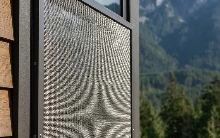 Metal Mesh Screens for Maple Ridge Homes
