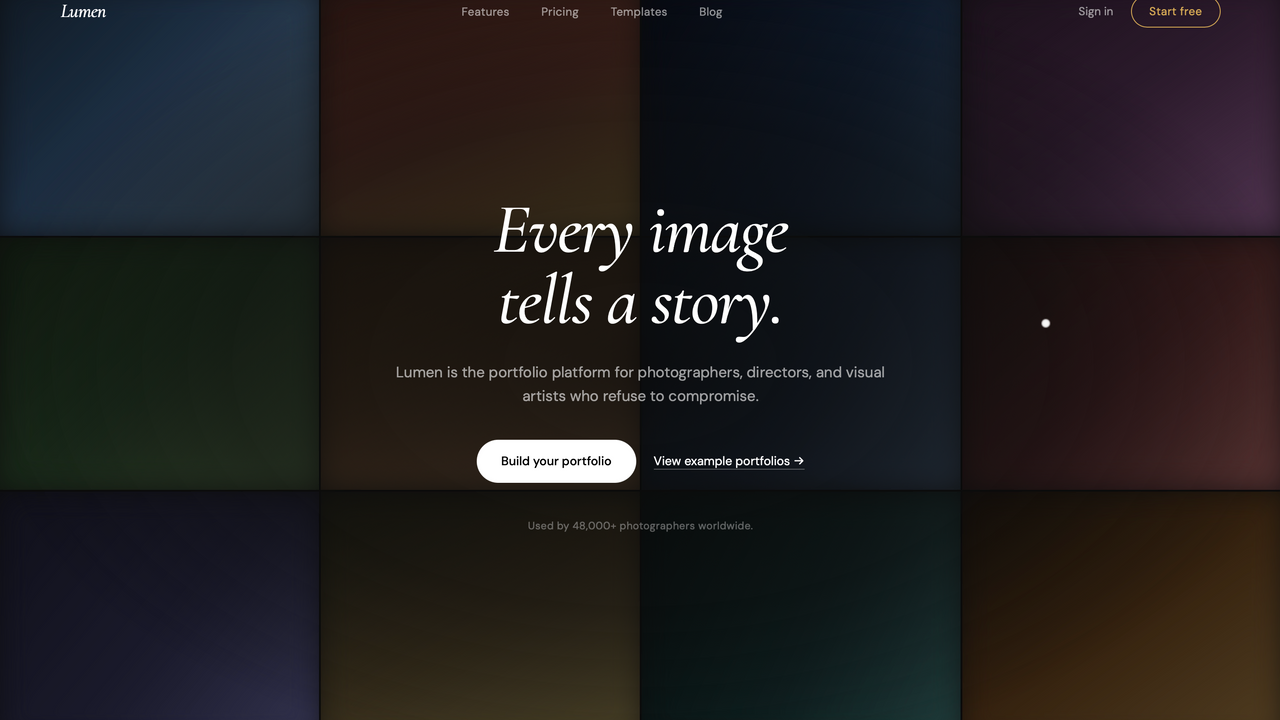 Lumen template preview