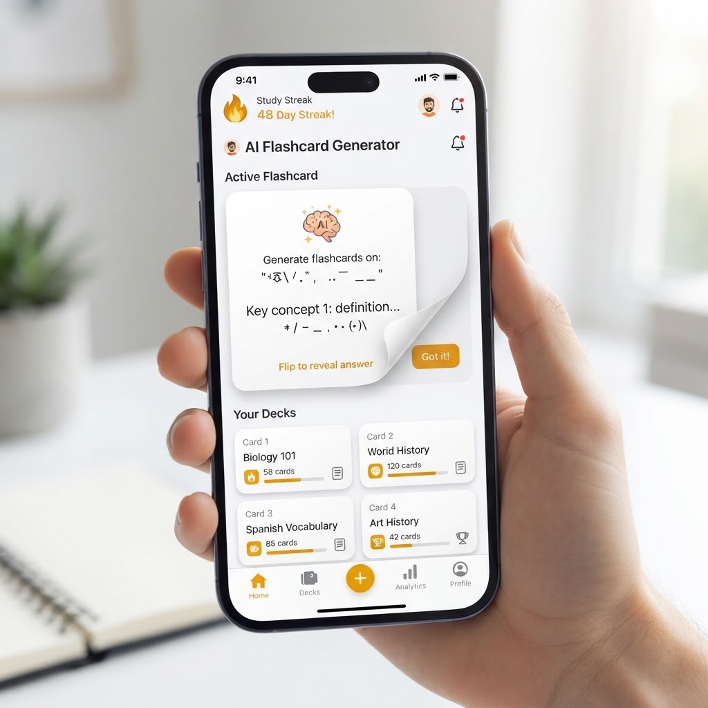 AI Flashcard Generator